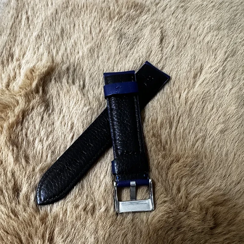 20mm Blue Ruxiang Sweat-Resistant Watch Strap – Durable Replacement Band